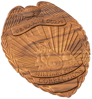 USMC Corrections Badge Style A