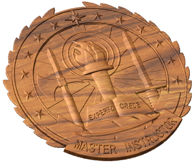 Master Instructor Badge Style A