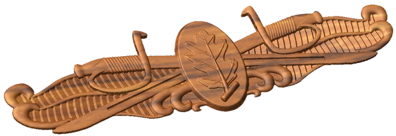 Surface Warfare Medical Service Corps Badge Style A