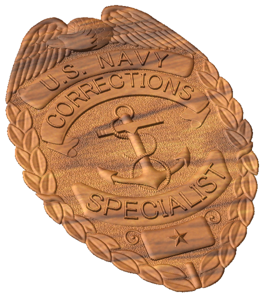 Navy Corrections Badge Style A