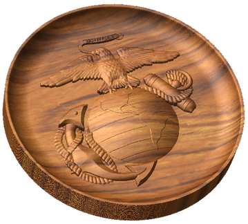 Eagle Globe and Anchor Style B