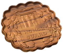 Honor Guard Badge Style C
