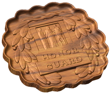 Honor Guard Badge Style C