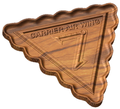 Carrier Air Wing 7 Crest Style C