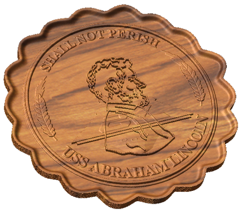 USS Abraham Lincoln Crest Style C