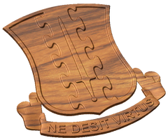 187th Infantry Regiment Crest Style A