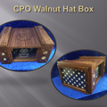 CPO Walnut Hatbox