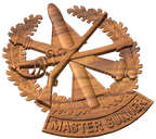Army Master Gunner Badge Style A