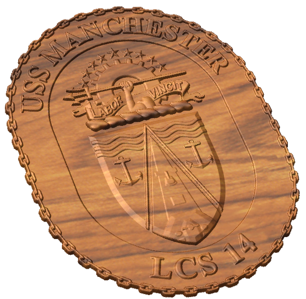 USS Manchester LCS-14 Crest Style A