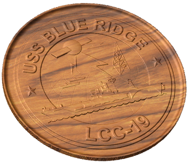 USS Blue Ridge Crest Style B