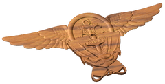 Navy Rescue Swimmer Badge Style A