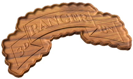 3rd Ranger Bn Patch Style C