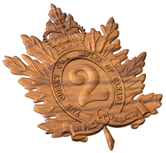Canadian Queens Own Rifles Crest Style A