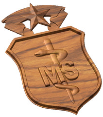 Master Medical Service Badge Style A