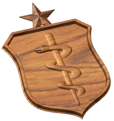 AF Senior Physician Badge Style A