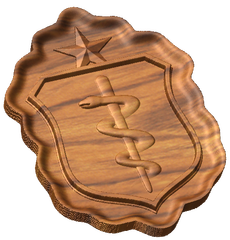 AF Senior Physician Badge Style C