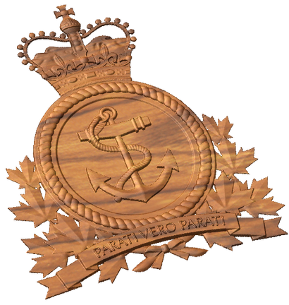Royal Canadian Navy Crest Style A