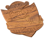 USS Charles P Cecil Patch Style A