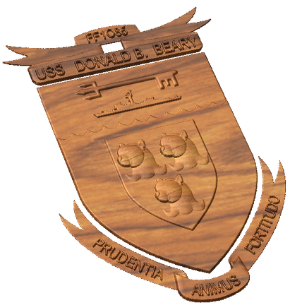 USS Donald B. Beary Crest Style A