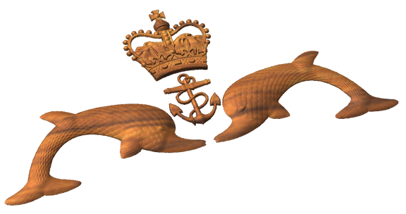 Royal Navy Submarine Service Badge Style A