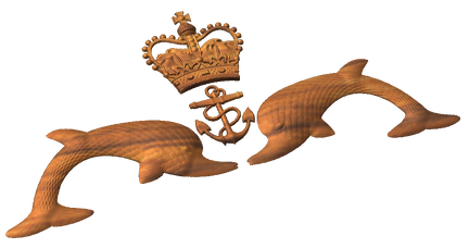 Royal Navy Submarine Service Badge Style A