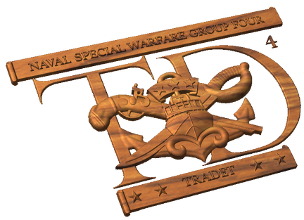 Naval Special Warfare Group Four Crest Style A