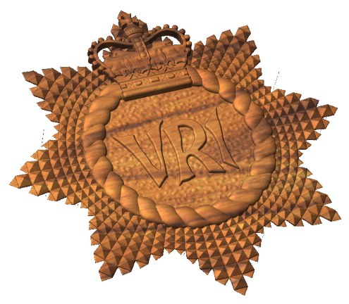 Royal Canadian Regiment Cap Badge Style A