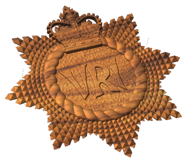 Royal Canadian Regiment Cap Badge Style A