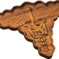 Army Medical Service Corps Branch Insignia Style C