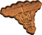 Army Medical Service Corps Branch Insignia Style C