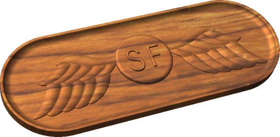 Special Forces/OSI Wings (WWII) Style B