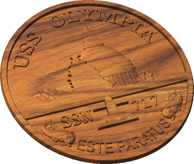USS Olympia SSN 717 Crest Style A