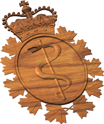 Canadian Medical Service Badge Style A