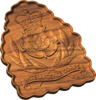 British Army Intelligence Corps Badge Style C