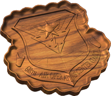 618th Air and Space Ops Center (TACC) Crest Style C