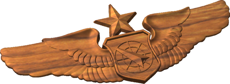 Senior Air Battle Manager Badge Style A