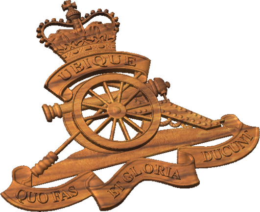 Royal Regiment of Canadian Artillery Crest Style A