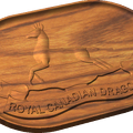 Royal Canadian Dragoons Enlisted Cap Badge Style B