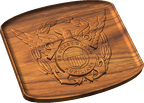 USCG Auxiliary Eagle Hat Emblem Style B