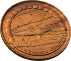 USS Dwight D Eisenhower CVN 69 Crest Style B