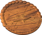 USS Dwight D Eisenhower CVN 69 Crest Style A