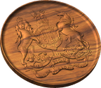 Royal Engineer Helmet Plate (Victorian) Style B
