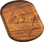 1st Recon, 1st MARDIV Crest Style B