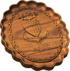 Coast Guard Reserve Force Master Chief Badge Style C