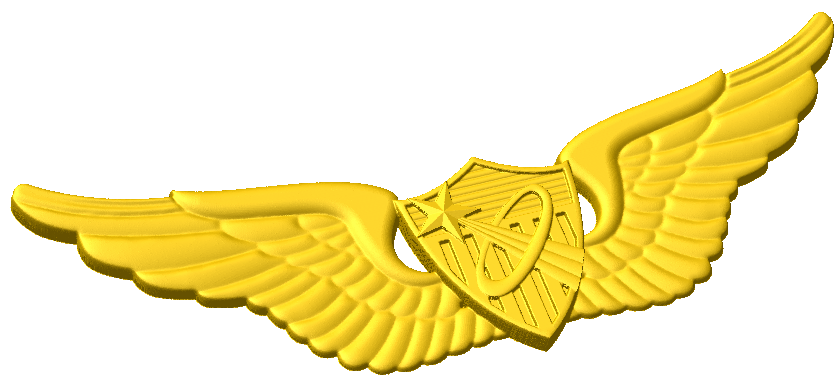 Army Astronaut Badge Style A