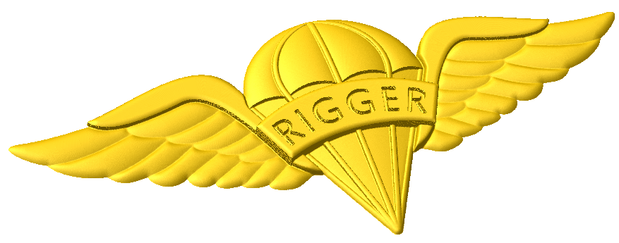 Parachute Rigger Badge Style A