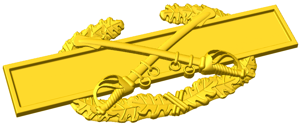 Combat Cavalry Badge Style A