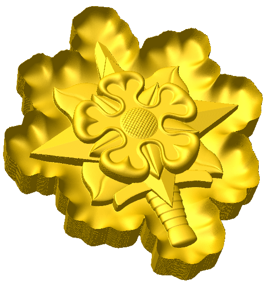 Military Intelligence Branch Insignia Style C