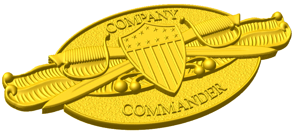 Company Commander Badge Style A