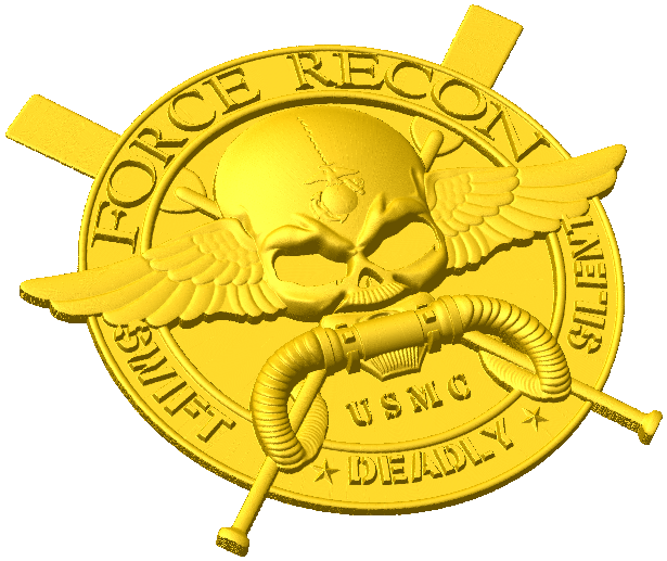 Amphibious Recon Badge Style A